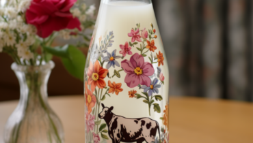 Bouteilles à lait personnalisées