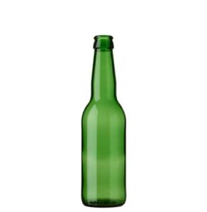 Beer bottle crown 33cl Long Neck green