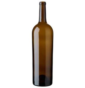 Bordeaux wine bottle cetie 1.5 l oak Magnum Elegance