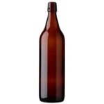 Bottiglia di birra tappo meccanico 100cl Steinie marrone