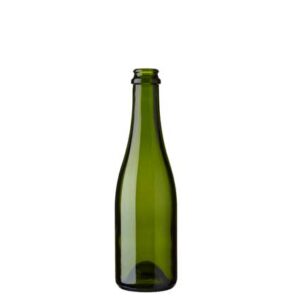 Bottiglia di Champagne Chopine tappo corona 37.5 cl verde