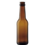 Bouteille à bière couronne 25cl Long Neck brun