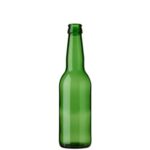 Bouteille à bière couronne 33cl Long Neck vert