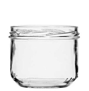 Jam Jar 260 ml white TO82