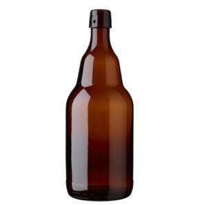 Swing top beer bottle 200cl Steinie brown