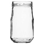 Vaso per conserve 212 ml bianco TO58