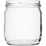 Vaso per conserve 425 ml bianco TO82