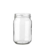 Vaso per conserve 212 ml bianco TO58 form alto