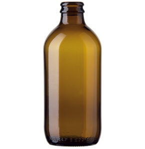 Bierflasche KK 33cl Stubby braun