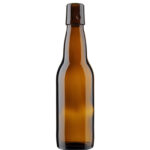 Bottiglia di birra tappo mecanico 33cl Bavaria marrone