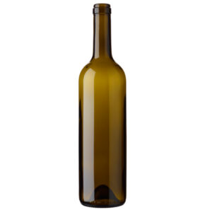 Bouteille à vin Bordelaise cétie 17.5mm 75 cl olive Europe 2