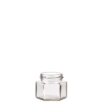 6 facets Jar 105ml TO53 white