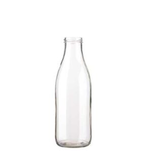 Milchflasche 100 cl weiss TO48 Fraîcheur