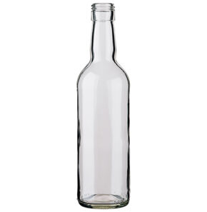 Spirit bottle round DV 31,5/H44 50cl white