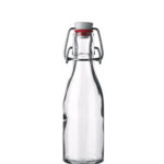 Bouteille à jus fermeture mécanique 20 cl blanc