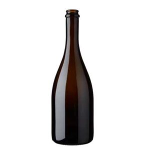 Champagnerflasche Kronkork 75 cl antik Monterossa