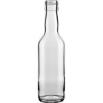 Bottiglia per distillati Spirit rotondo BVP 31,5/H44 35 cl bianco