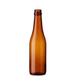 Bouteille à bière couronne 33cl APO brun (227mm)