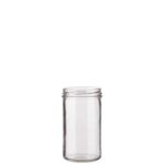 Vaso per conserve 277 ml bianco TO66