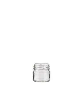 Vaso per miele 33 ml bianco TO43 Monodose