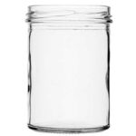 Vaso per conserve 435 ml bianco TO82