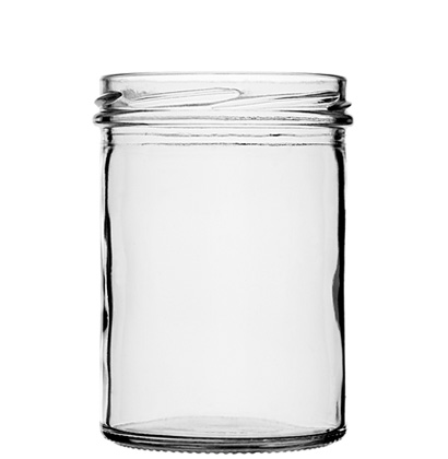 Vaso per marmellata 435 ml TO82 bianco