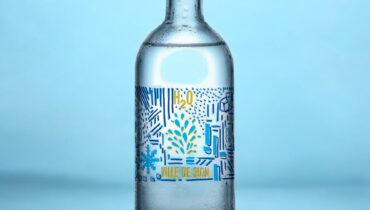 Bouteille eau personnalisée Eau de Sion Banner