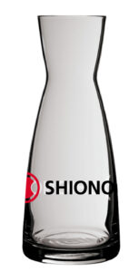 Carafe Ypsilon personnalisée Shionogi