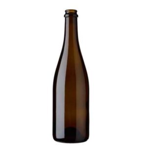 Champagne bottle crown cork 75 cl Oak light